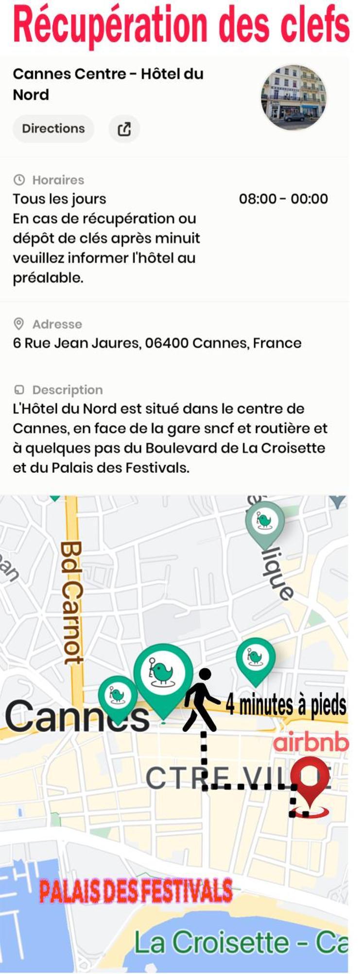 Cannes Centre Proche Plage Croisette Palais Des Festivals Exterior photo